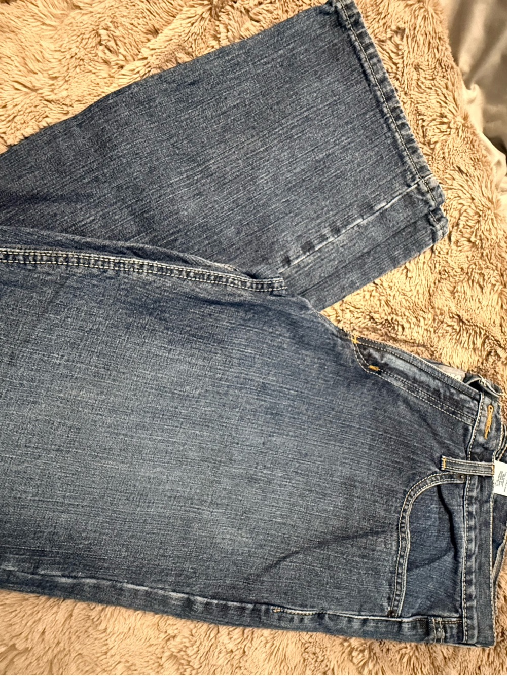 Classic Men's Blue Denim Jeans